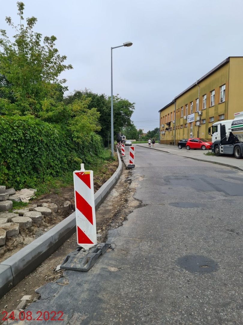 remont ul. Asnyka