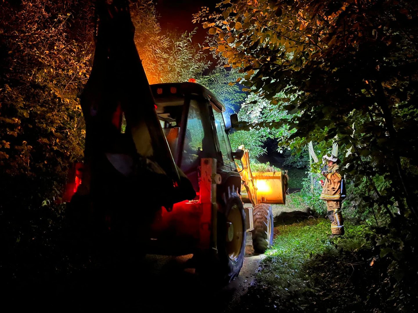 Obidza osunięta ziemia
