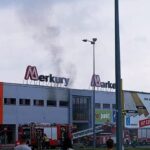 Nowy Sącz, pożar Merkury Market