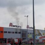 Nowy Sącz, pożar Merkury Market