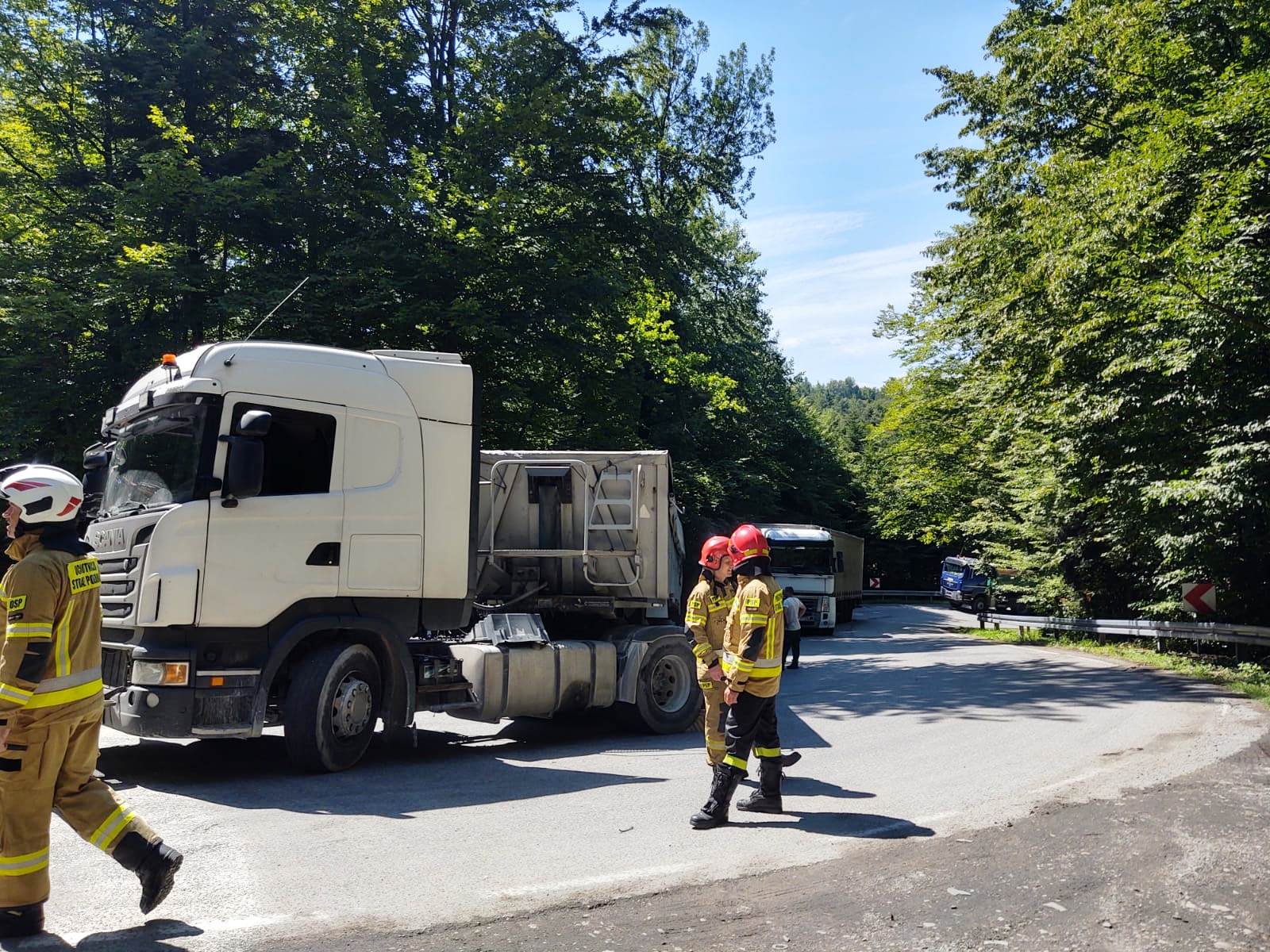 samochód ciężarowy Bartkowa-Posadowa