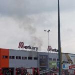 Nowy Sącz, pożar Merkury Market