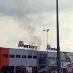 Nowy Sącz, pożar Merkury Market