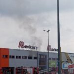 Nowy Sącz, pożar Merkury Market
