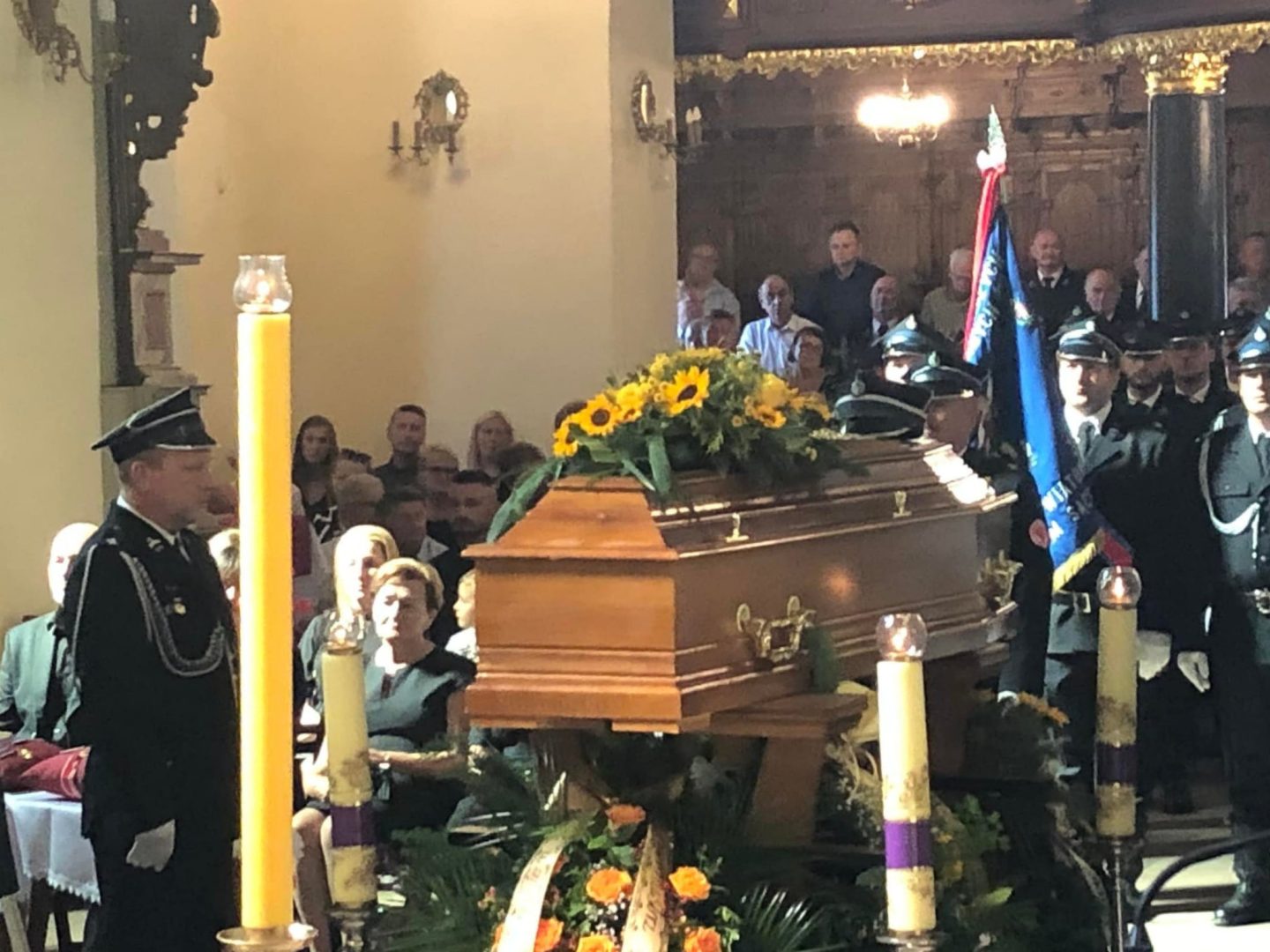 Stary Sącz, pogrzeb Antoniego Piętki