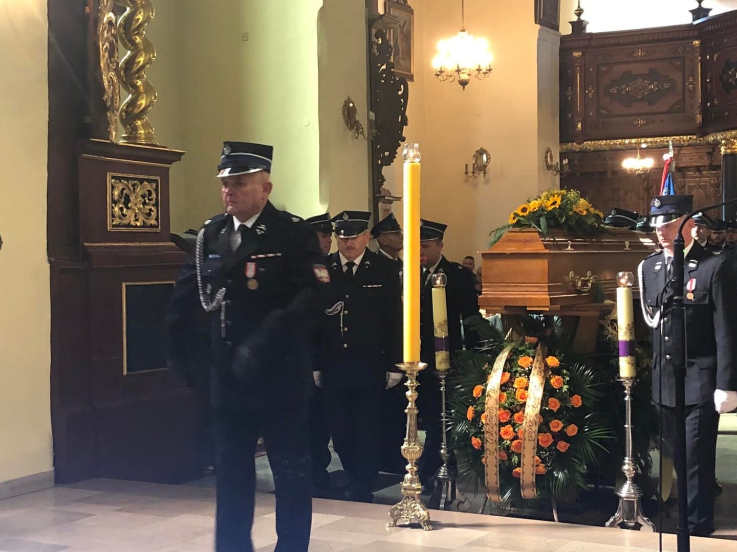 Stary Sącz, pogrzeb Antoniego Piętki