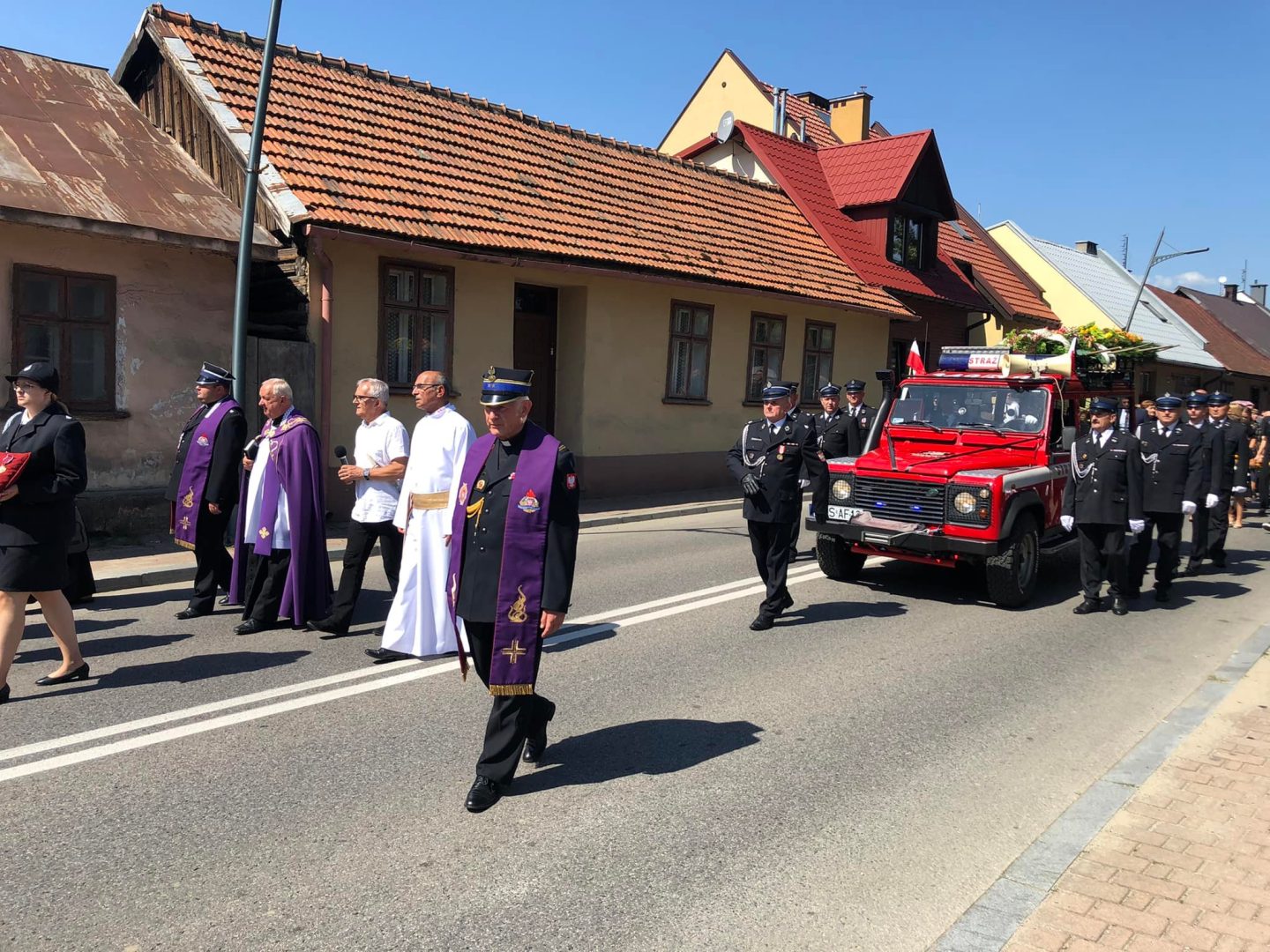 Stary Sącz, pogrzeb Antoniego Piętki