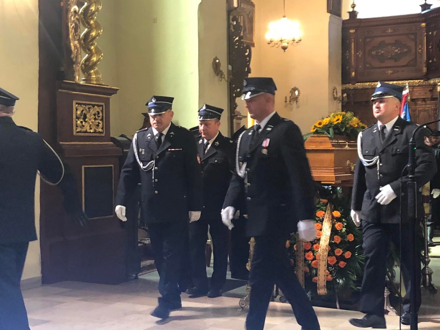 Stary Sącz, pogrzeb Antoniego Piętki