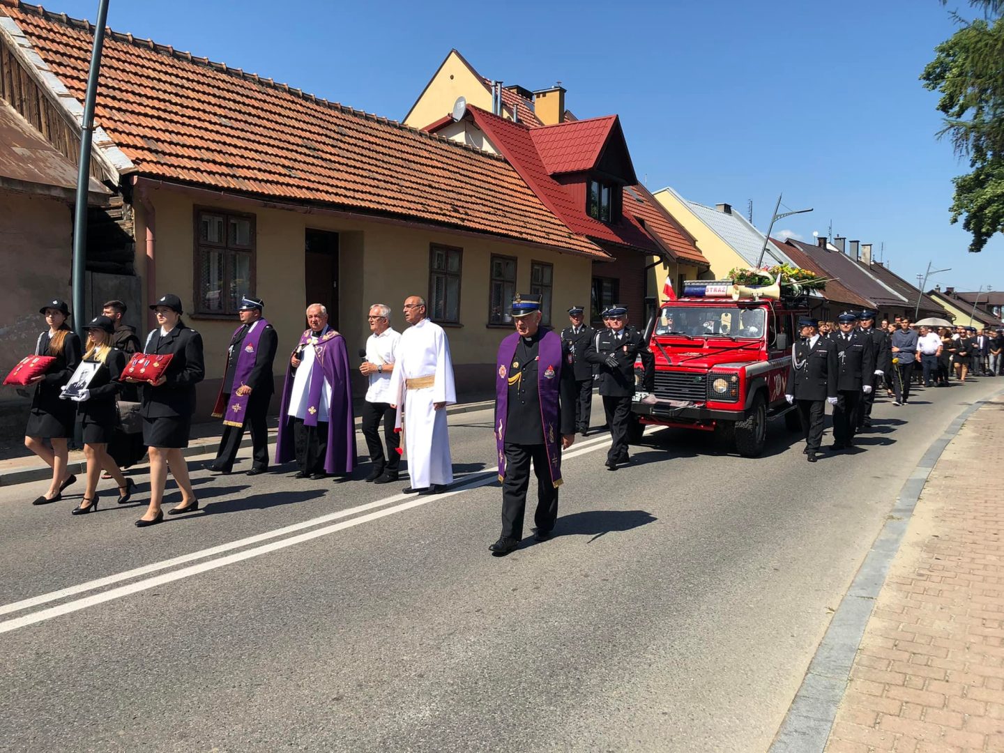 Stary Sącz, pogrzeb Antoniego Piętki