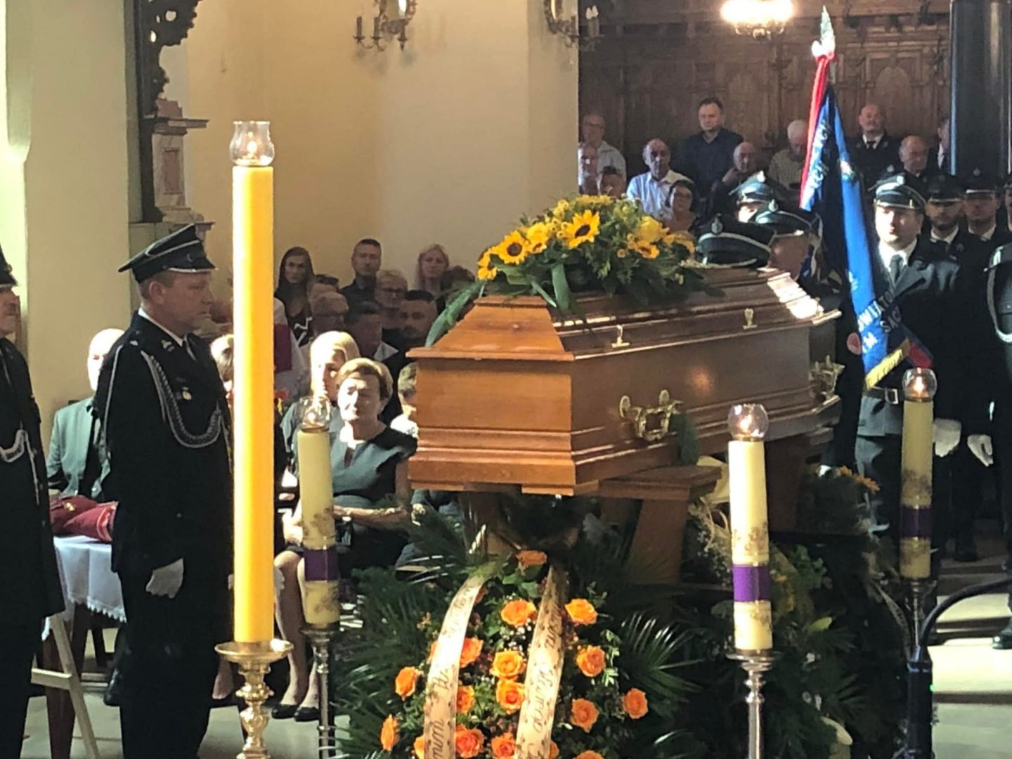 Stary Sącz, pogrzeb Antoniego Piętki