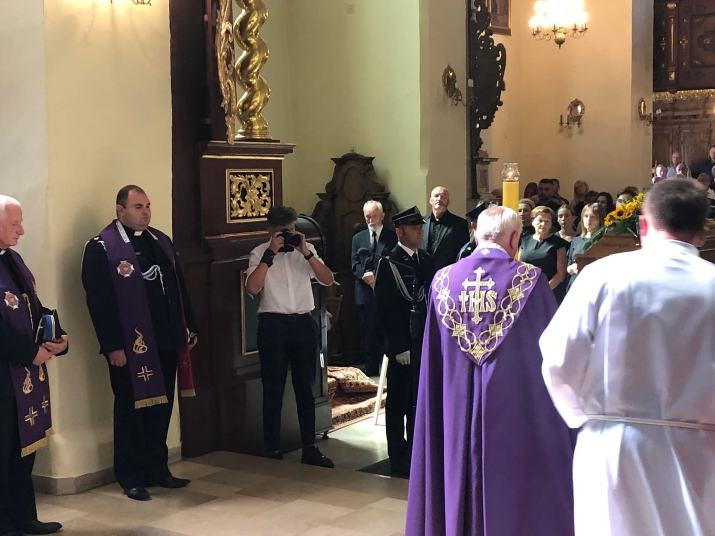 Stary Sącz, pogrzeb Antoniego Piętki