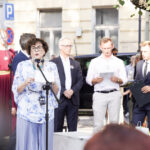 odsłonięcie pomnika ofiar Holocaustu Nowy Sącz