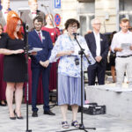 odsłonięcie pomnika ofiar Holocaustu Nowy Sącz