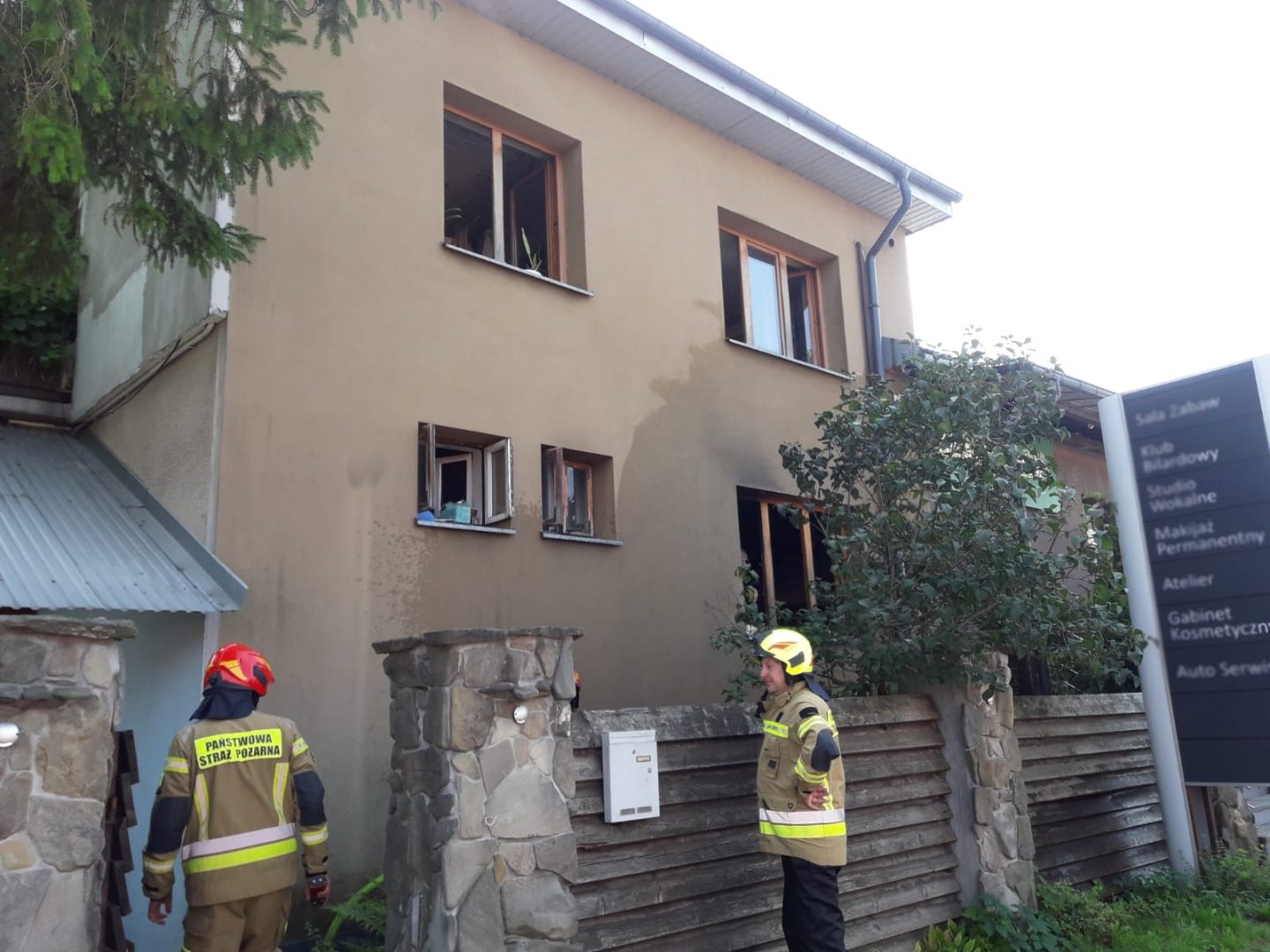 Nowy Sącz ul. Radziecka - pożar