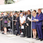 odsłonięcie pomnika ofiar Holocaustu Nowy Sącz
