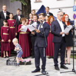 odsłonięcie pomnika ofiar Holocaustu Nowy Sącz