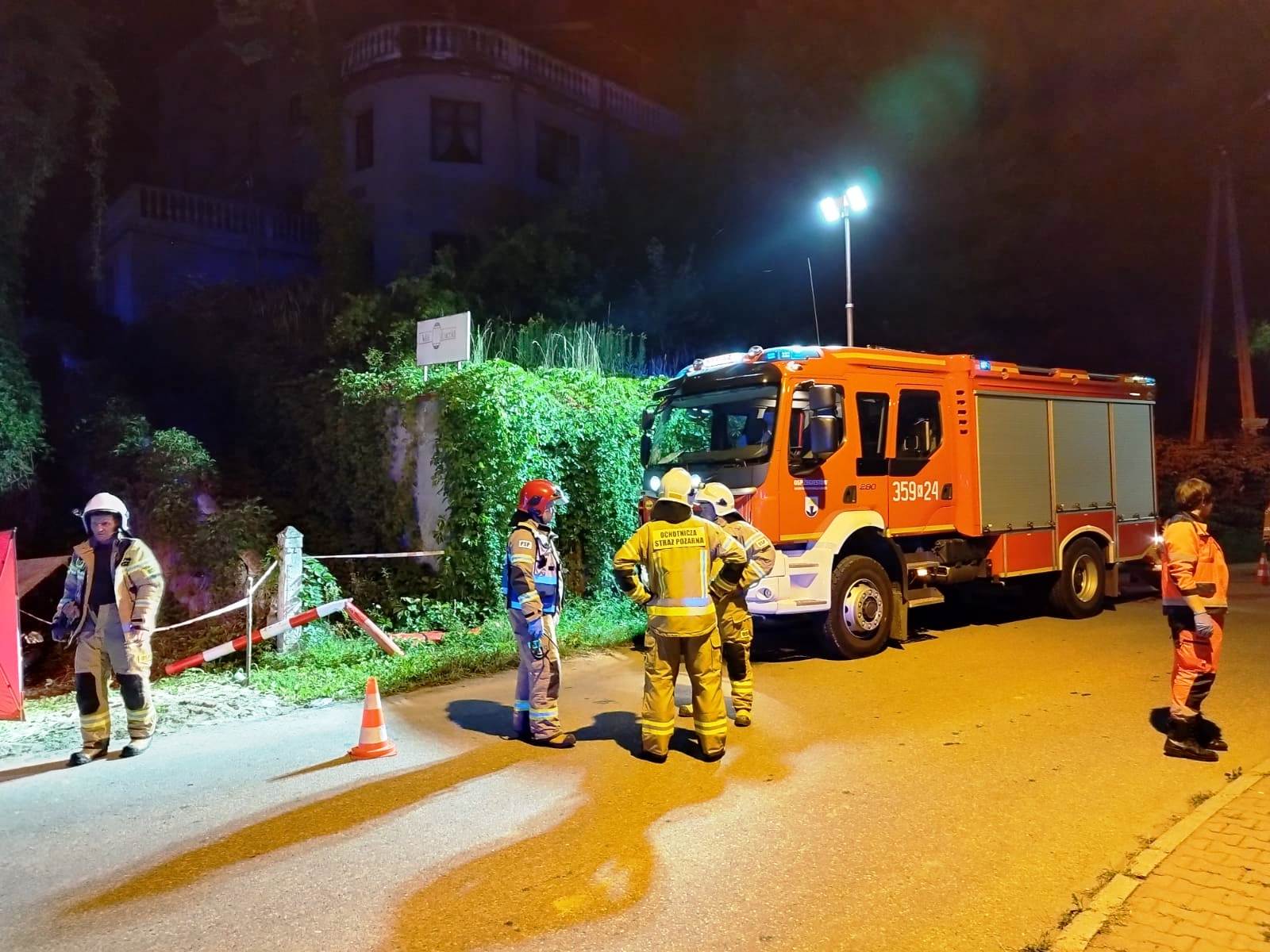 Żegiestów wypadek motocyklisty