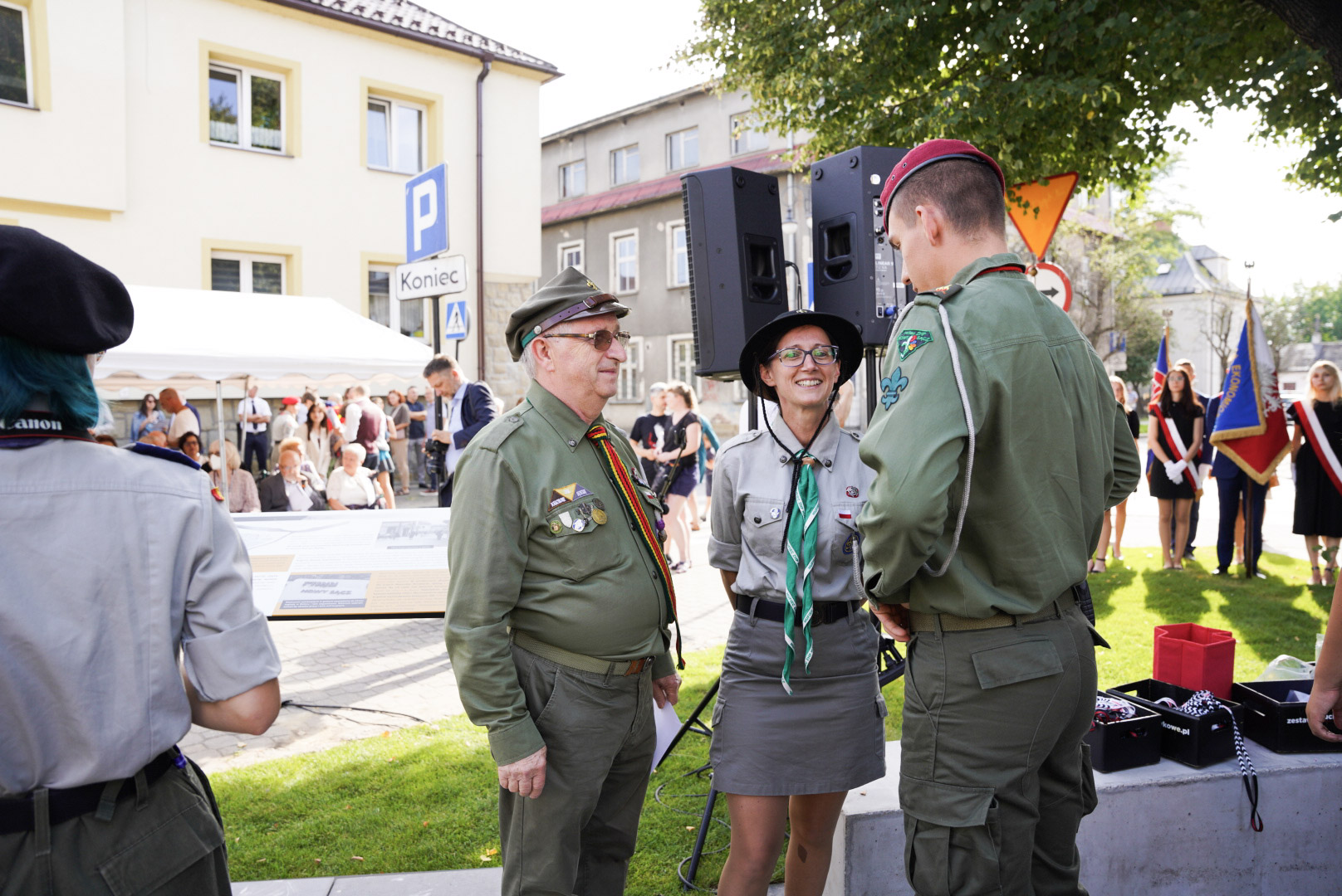 odsłonięcie pomnika ofiar Holocaustu Nowy Sącz