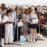 odsłonięcie pomnika ofiar Holocaustu Nowy Sącz