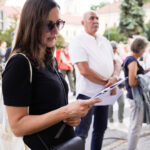 odsłonięcie pomnika ofiar Holocaustu Nowy Sącz