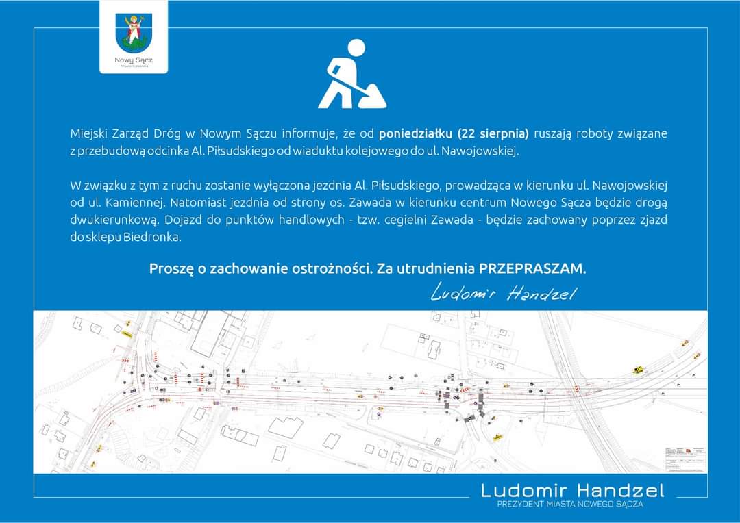 remont Aleje Piłsudskiego