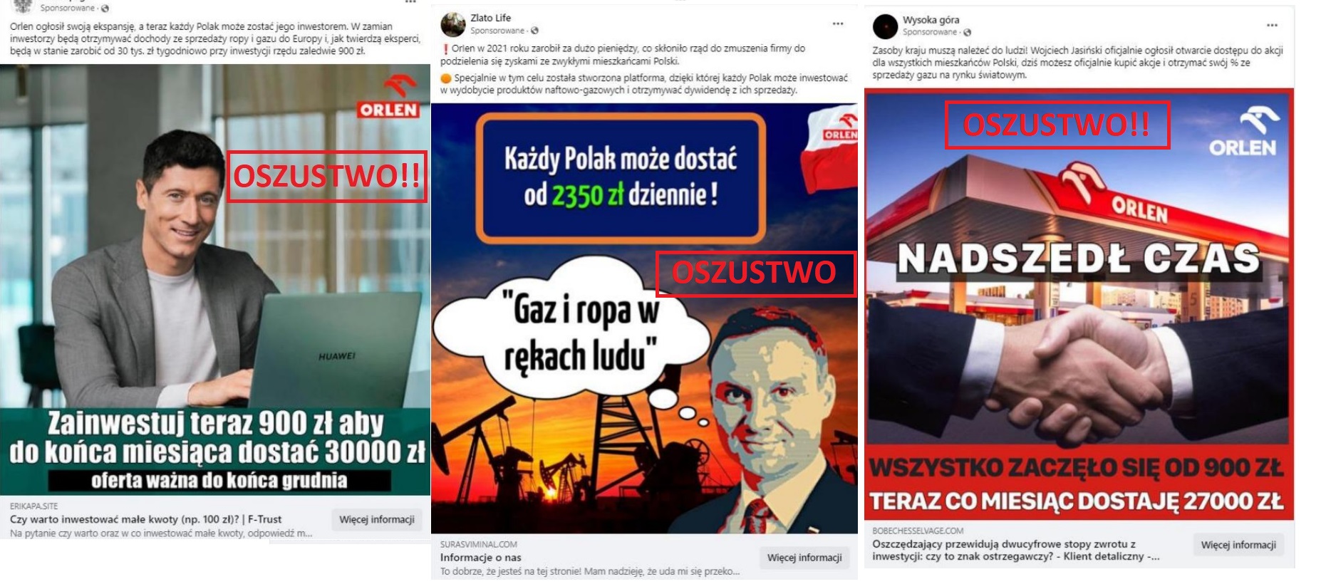 Oszustwa, PKN Orlen 