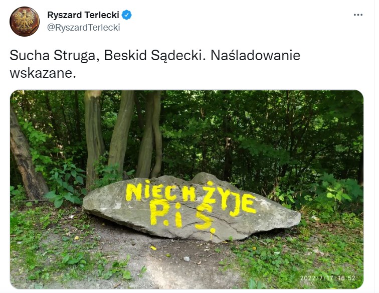 Sucha Struga, Beskid Sądecki 