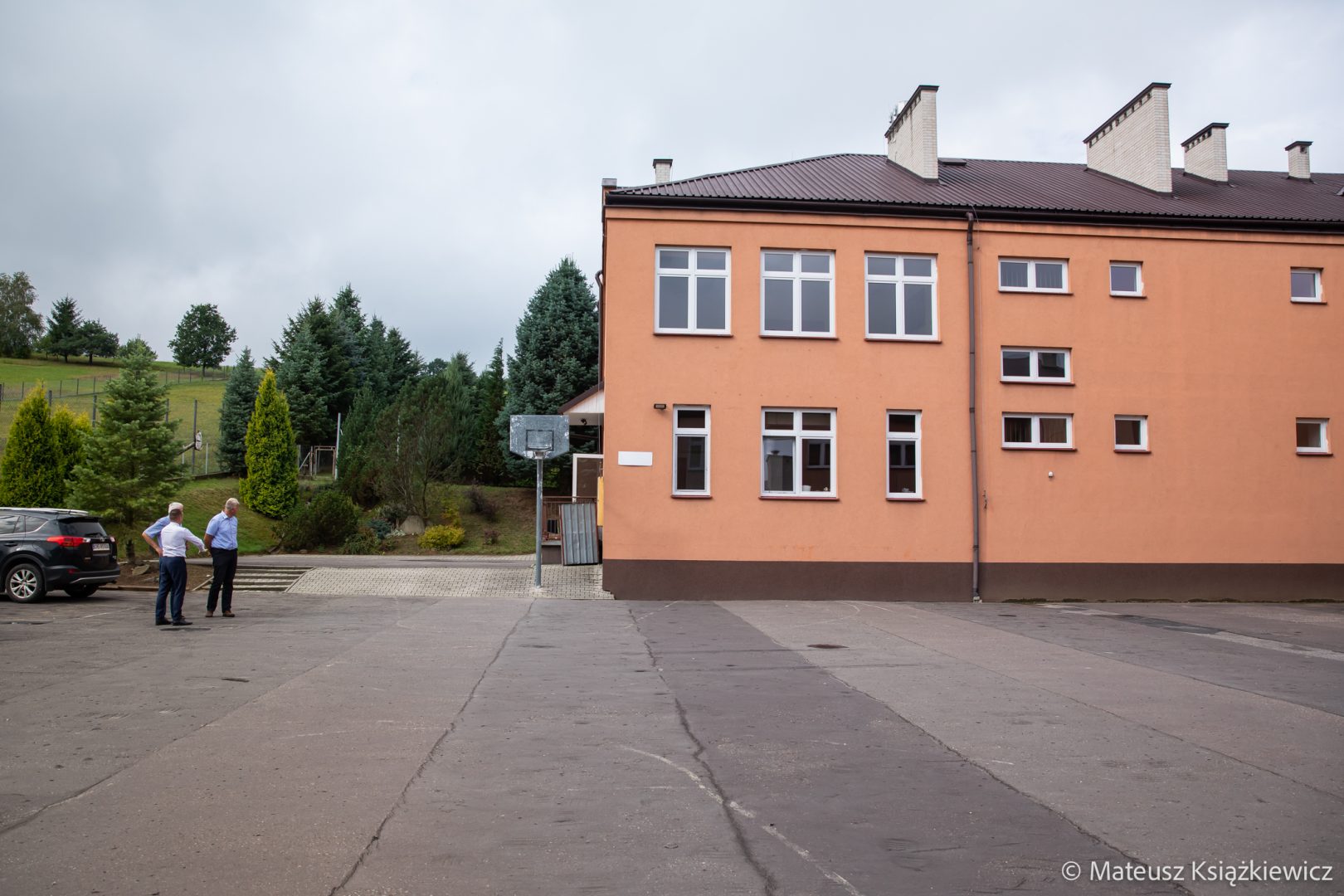 Podpisanie umowy - miasteczko rowerowe w Krużlowej Wyżnej
