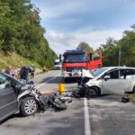 Kurów - zderzenie samochodów