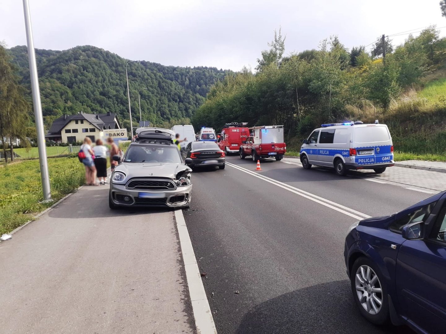 Zabrzeż - zderzenie