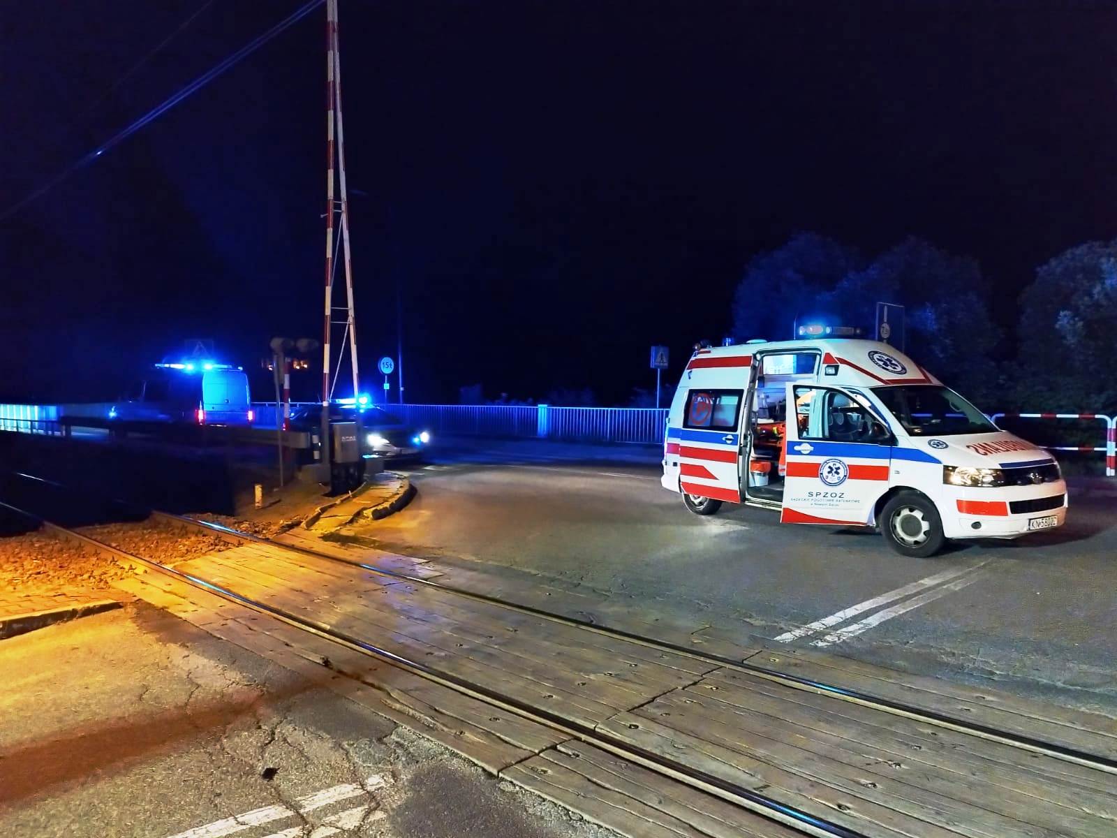 Żegiestów wypadek motocyklisty