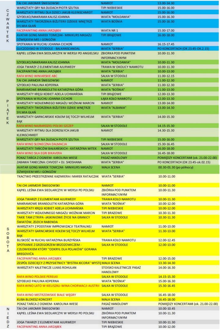 pannonica 2022, wydarzenia towarzyszące