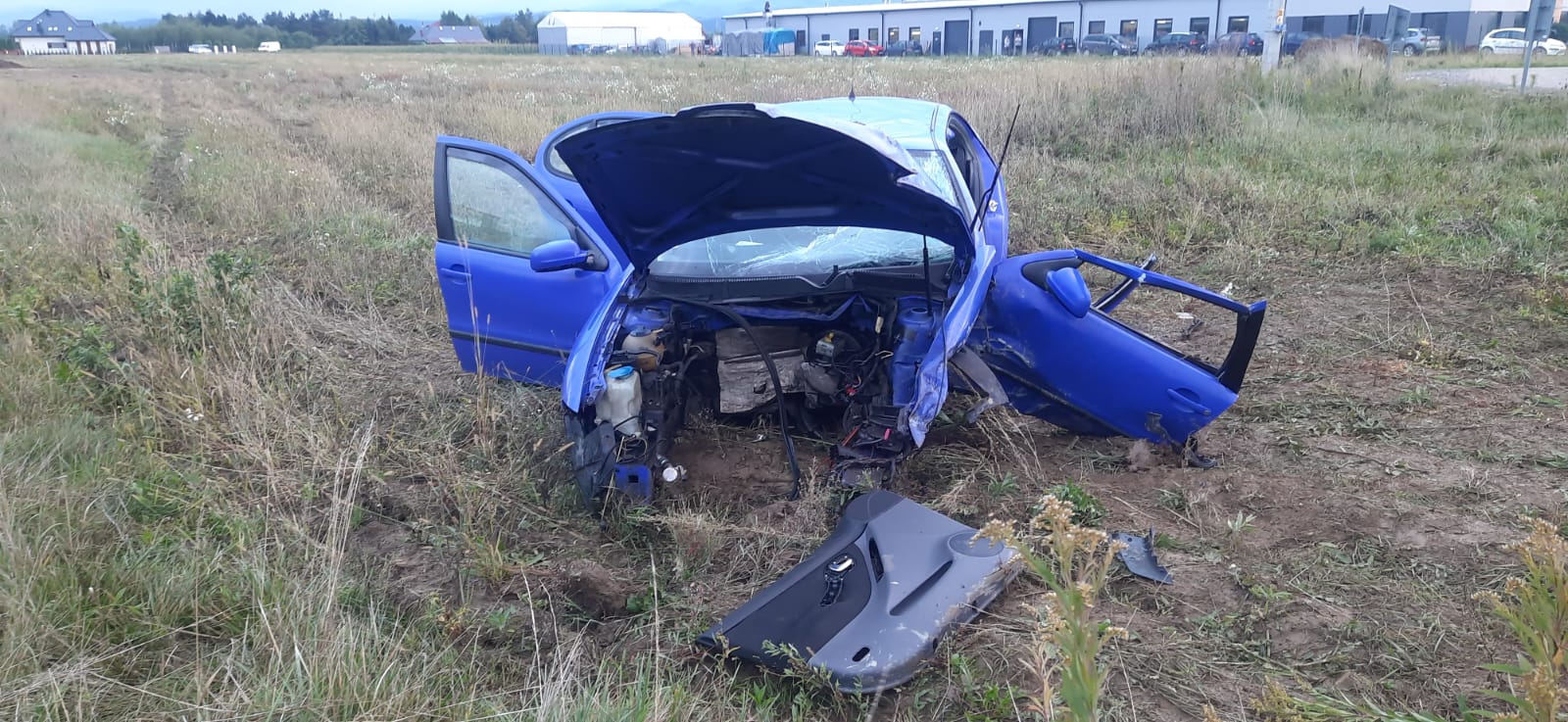 Podrzecze, 47-latek, wypadek, LPR
