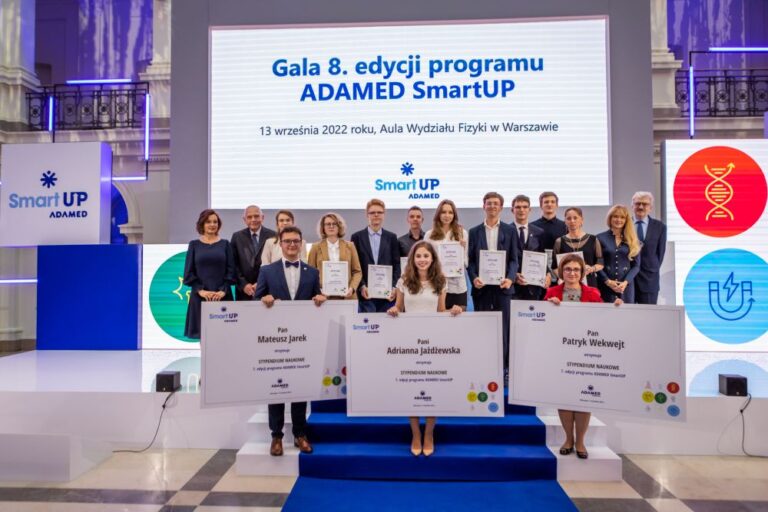 Do nich należy przyszłość nauki –  znamy tegorocznych laureatów i stypendystów ADAMED SmartUP