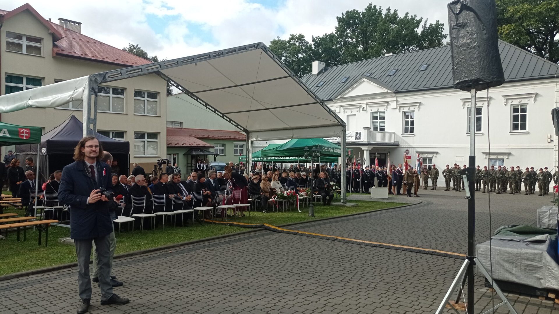 Generał Bolesław Wieniawa Długoszowski Honorowym Obywatelem Bobowej