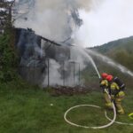 pożar w Marcinkowicach