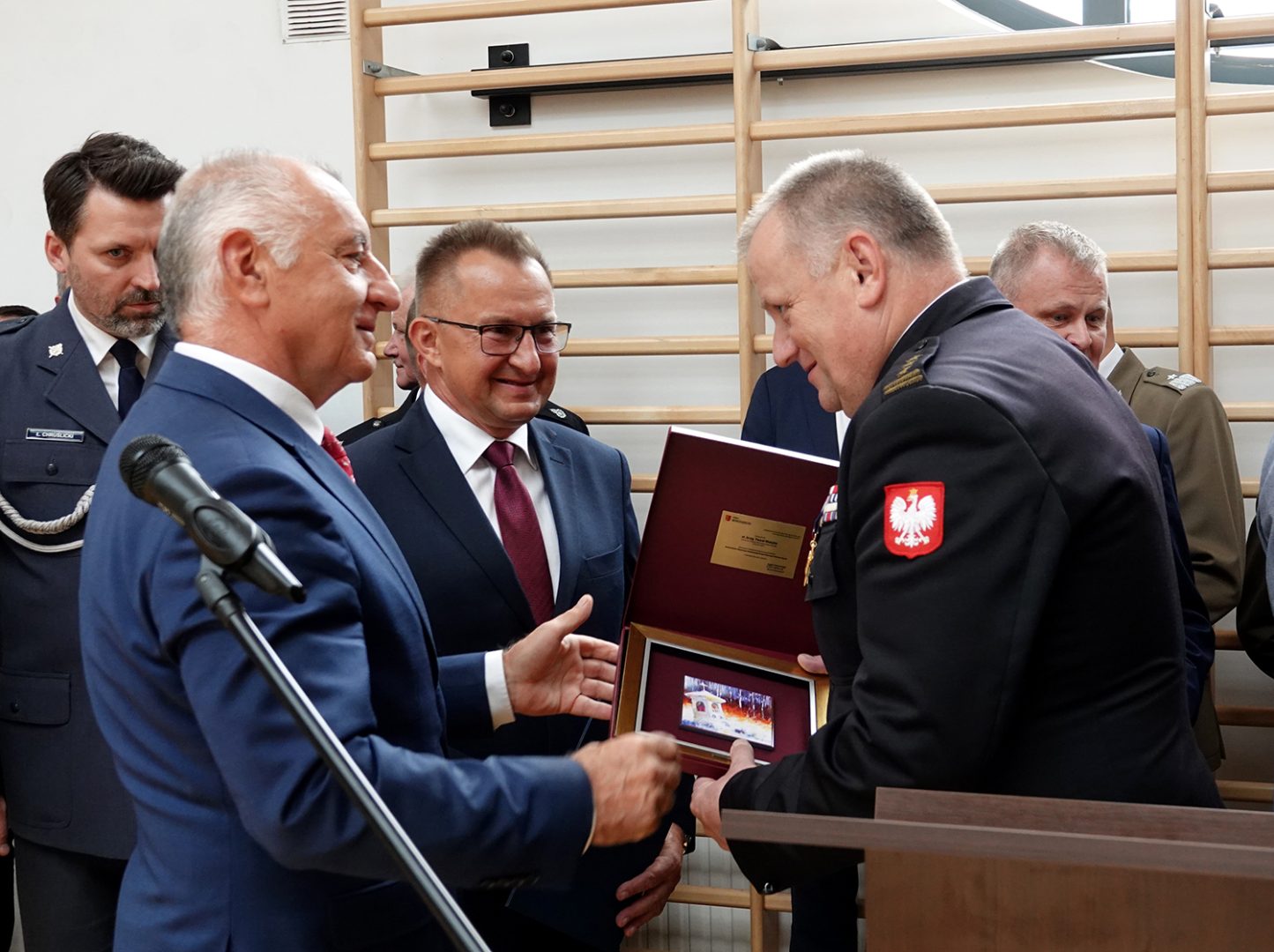 komendant PSP Paweł Motyka, Waldemar Kuźma, przekazanie władzy