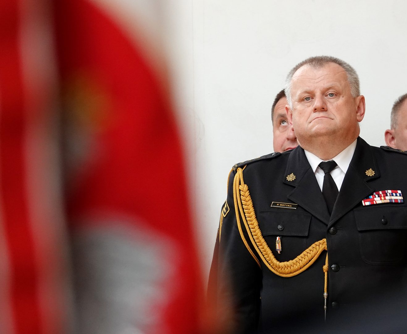 komendant PSP Paweł Motyka, Waldemar Kuźma, przekazanie władzy