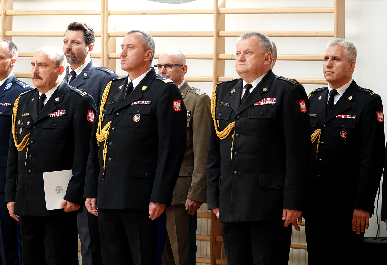 komendant PSP Paweł Motyka, Waldemar Kuźma, przekazanie władzy