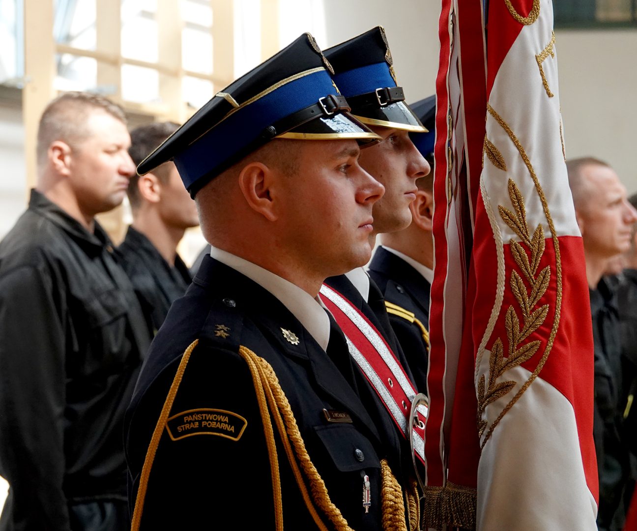 komendant PSP Paweł Motyka, Waldemar Kuźma, przekazanie władzy