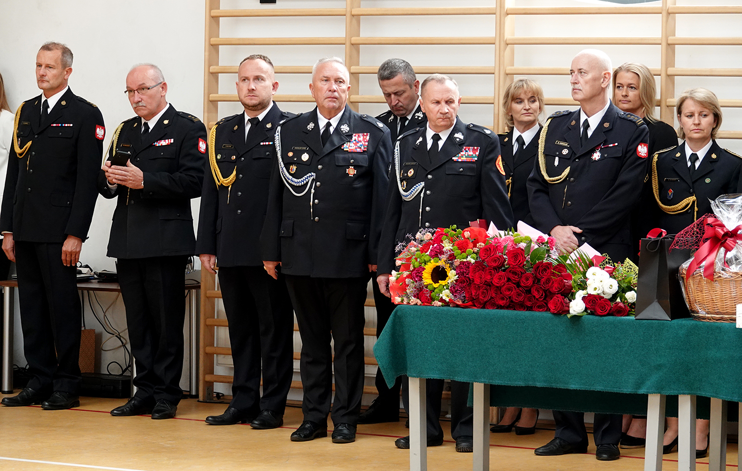 komendant PSP Paweł Motyka, Waldemar Kuźma, przekazanie władzy