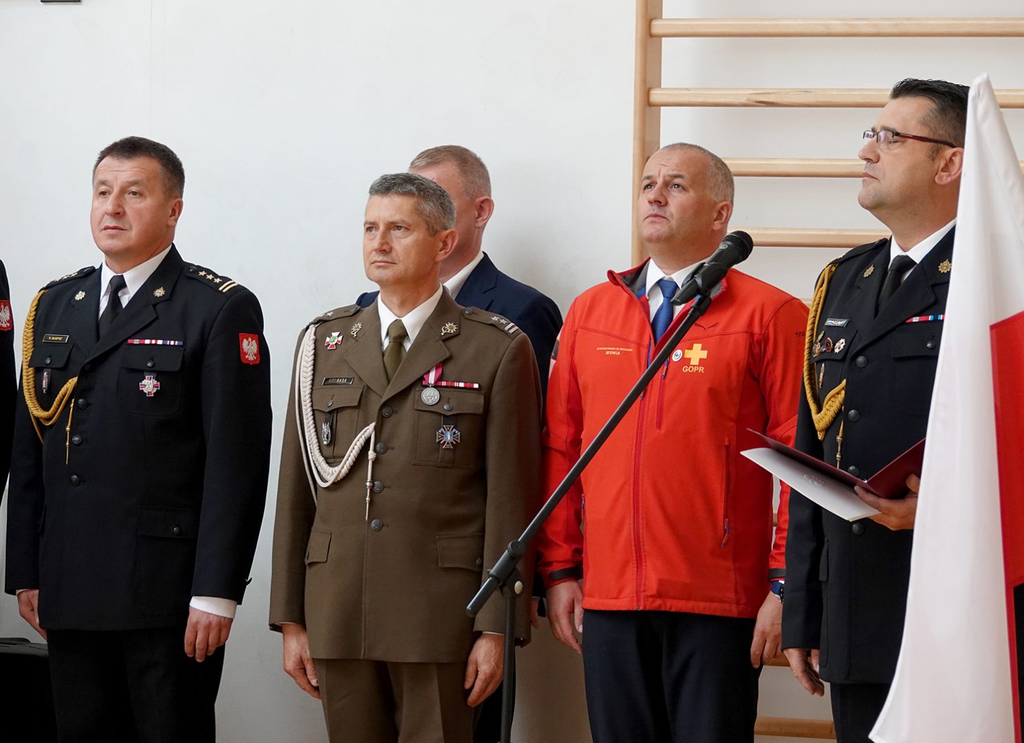 komendant PSP Paweł Motyka, Waldemar Kuźma, przekazanie władzy