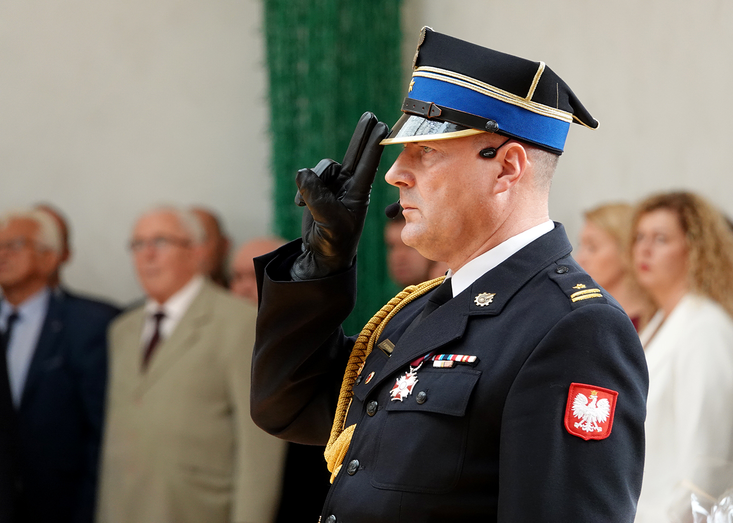 komendant PSP Paweł Motyka, Waldemar Kuźma, przekazanie władzy