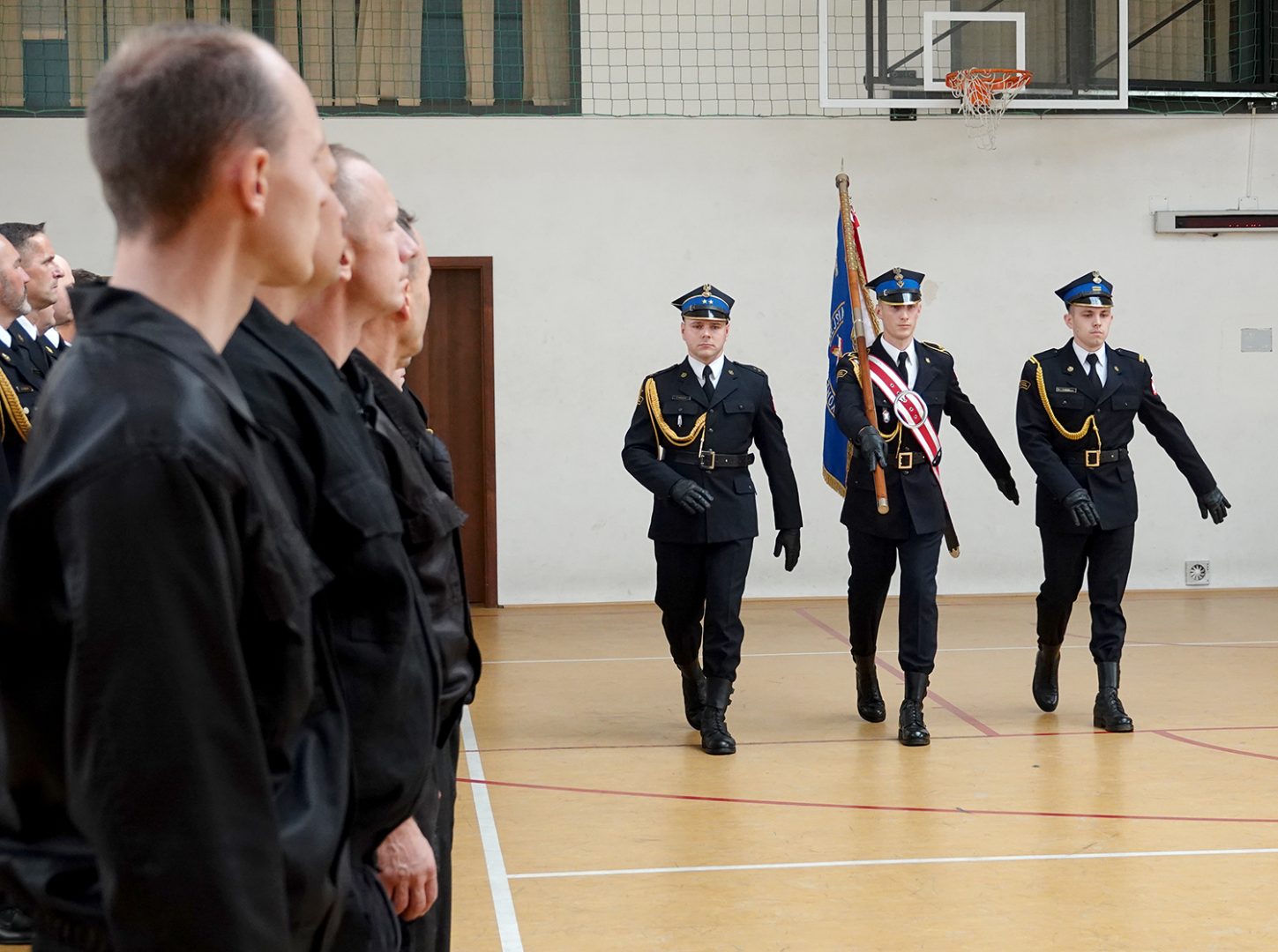 komendant PSP Paweł Motyka, Waldemar Kuźma, przekazanie władzy