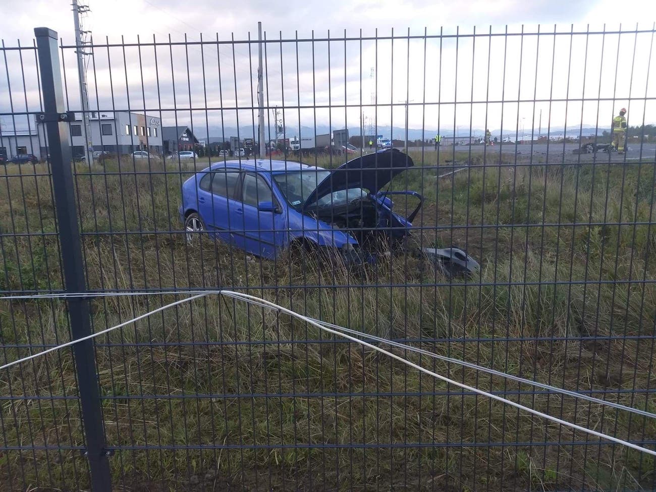 Podrzecze, wypadek, obwodnica zachodnia Nowego Sącza, LPR