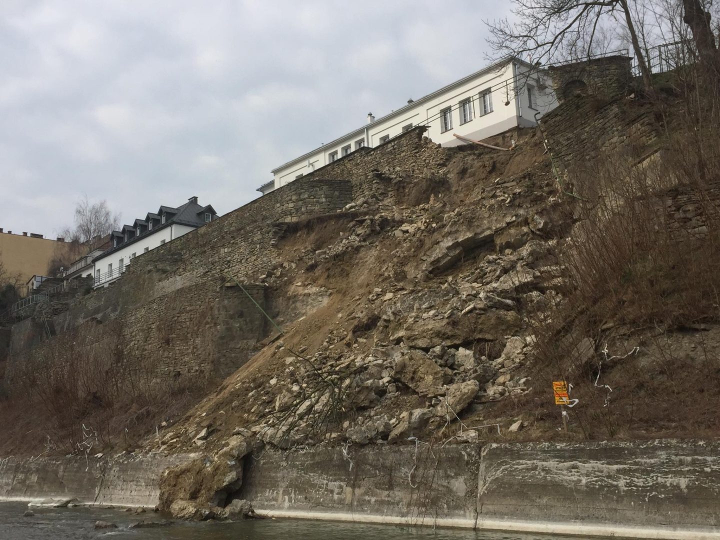Grybów, osuwisko, ZOL, Caritas
