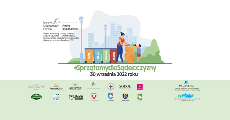 #SprzątamyDlaSądecczyzny – akcja Fundacji Horyzont360