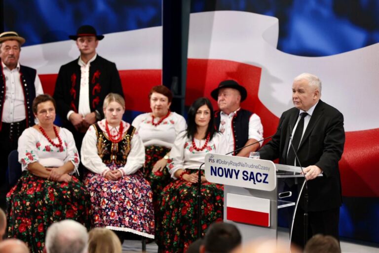 Jarosław Kaczyński w Nowym Sączu [LIVE]