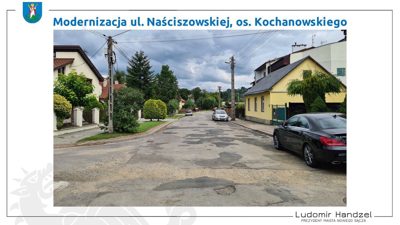 inwestycje drogowe, nowy sącz, lubomir handzel