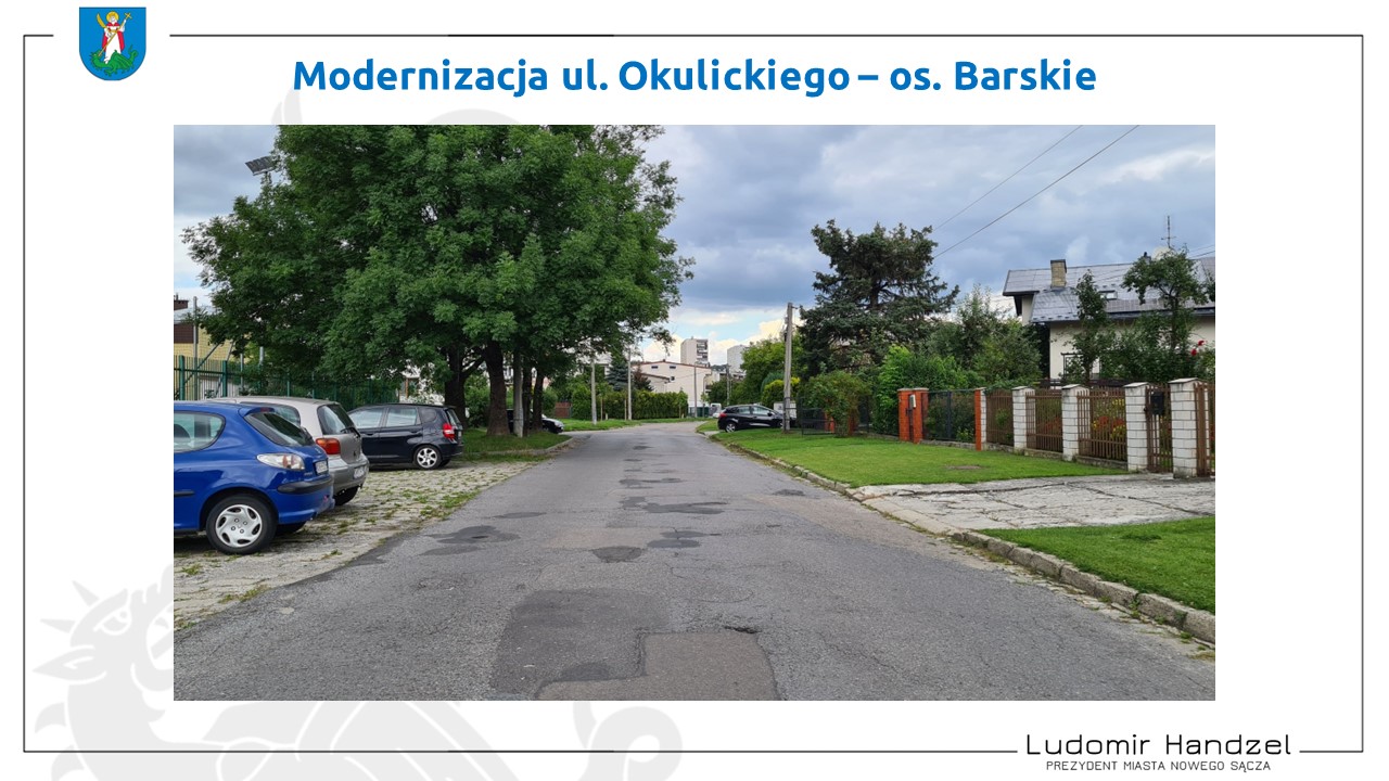 inwestycje drogowe, nowy sącz, lubomir handzel